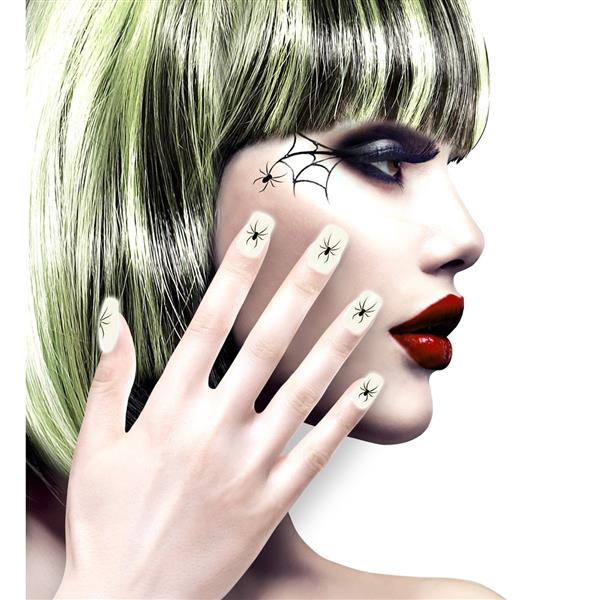 Grote foto halloween nepnagels spin glow in the dark verzamelen overige verzamelingen