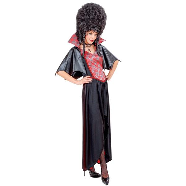 Grote foto halloween jurk zwart rood dames vampier 2 delig verzamelen overige verzamelingen