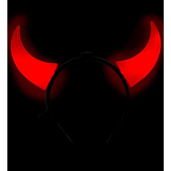 Grote foto halloween haarband rood zwart duivel verzamelen overige verzamelingen