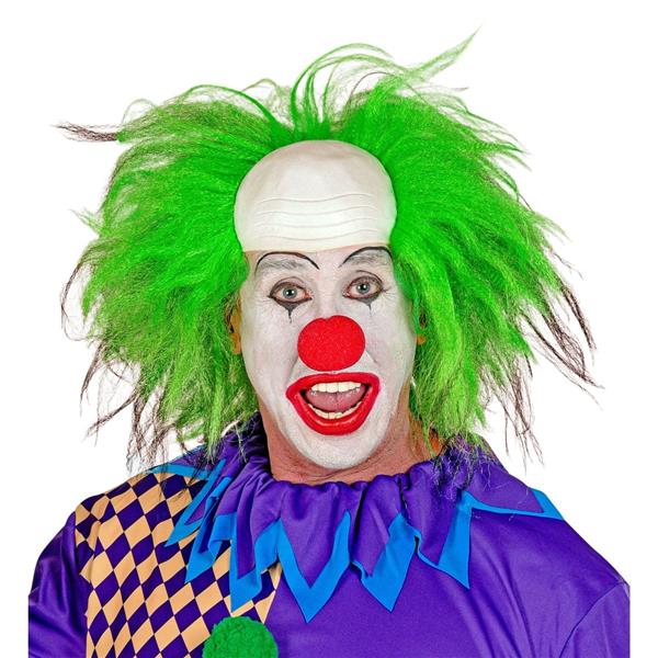 Grote foto halloween pruik groen heren clown verzamelen overige verzamelingen