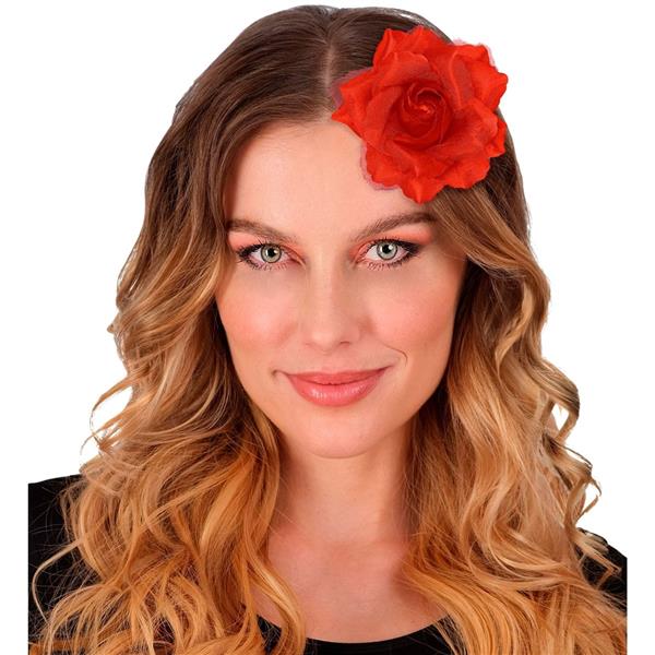 Grote foto rode haarbloem verzamelen overige verzamelingen