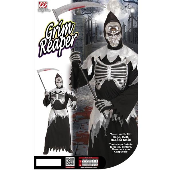 Grote foto halloween kostuum heren magere hein 3 delig verzamelen overige verzamelingen