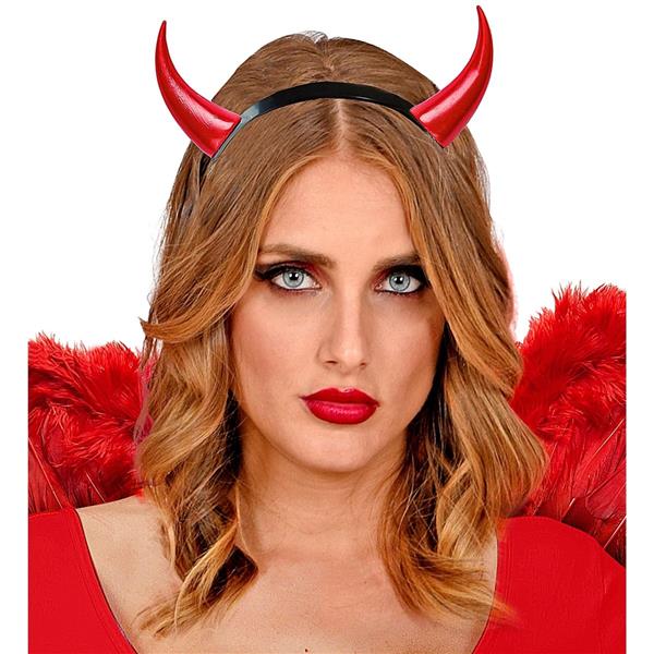 Grote foto halloween haarband duivel hoorns verzamelen overige verzamelingen