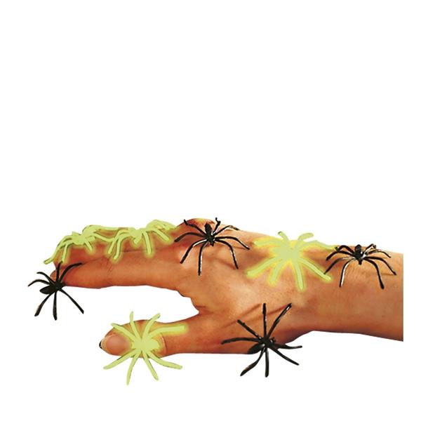 Grote foto halloween nep spin glow in the dark 6st verzamelen overige verzamelingen