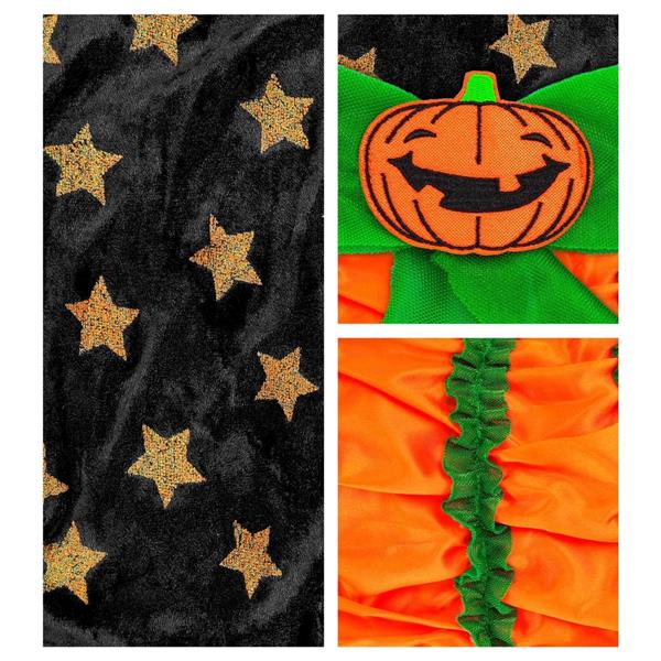 Grote foto halloween jurk meisje pompoen heks verzamelen overige verzamelingen