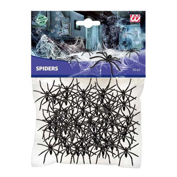 Grote foto halloween nep spin zwart 50st verzamelen overige verzamelingen