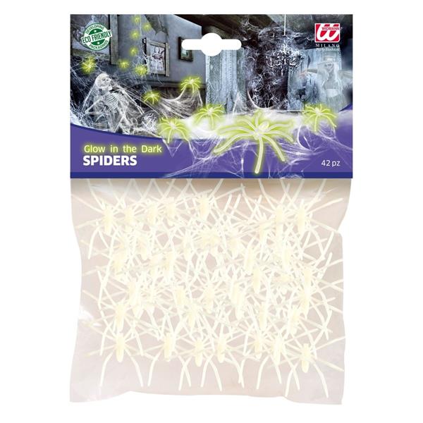 Grote foto halloween nep spin glow in the dark 42 delig verzamelen overige verzamelingen