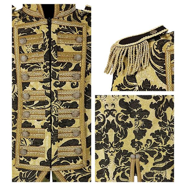 Grote foto circus jas zwart goud dames verzamelen overige verzamelingen