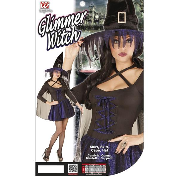 Grote foto halloween jurk zwart paars heks verzamelen overige verzamelingen