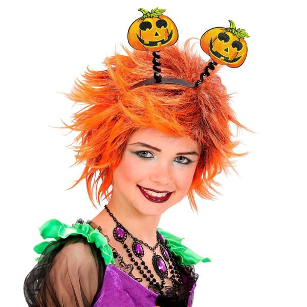 Grote foto halloween haarband groen oranje pompoenen verzamelen overige verzamelingen