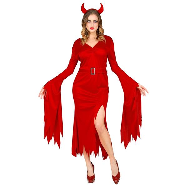 Grote foto halloween jurk rood duivel 2 delig verzamelen overige verzamelingen