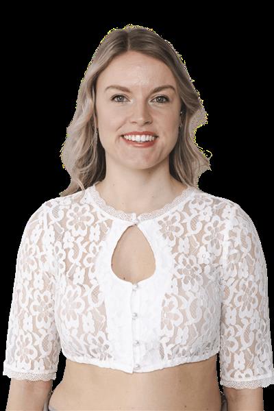 Grote foto oktoberfest blouse ivoorkleur dames verzamelen overige verzamelingen