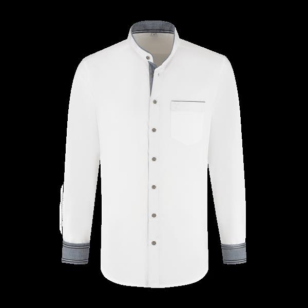 Grote foto oktoberfest blouse blauw wit heren verzamelen overige verzamelingen