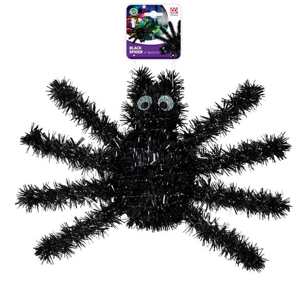 Grote foto zwarte nep spin 36cm verzamelen overige verzamelingen