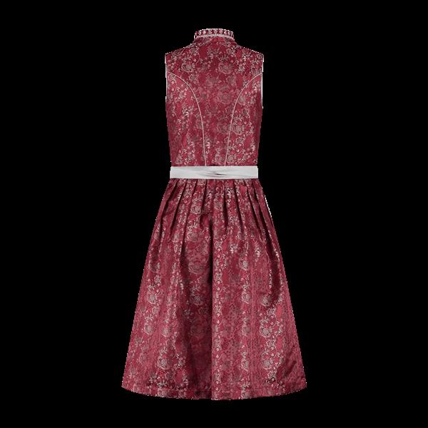 Grote foto bordeaux rode dirndl jurk oktoberfest dames kant 2 delig verzamelen overige verzamelingen