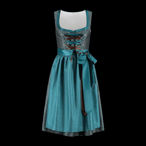 Grote foto blauwe dirndl jurk oktoberfest dames 2 delig verzamelen overige verzamelingen