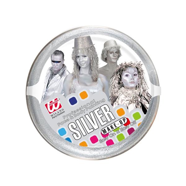 Grote foto halloween schmink zilver 25gr verzamelen overige verzamelingen