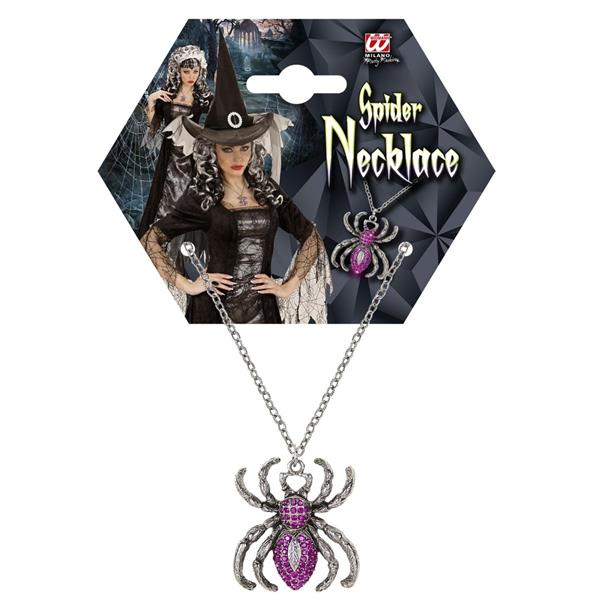 Grote foto halloween ketting paars spin verzamelen overige verzamelingen