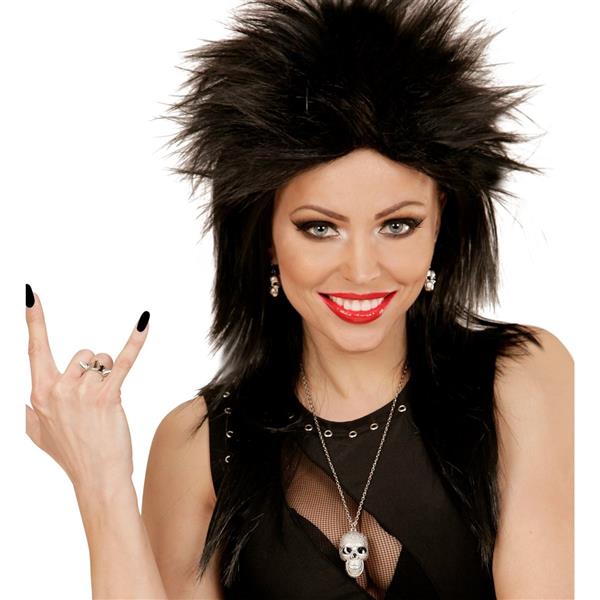 Grote foto halloween ketting zilver doodshoofd verzamelen overige verzamelingen