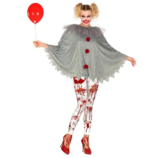 Grote foto halloween poncho clown verzamelen overige verzamelingen