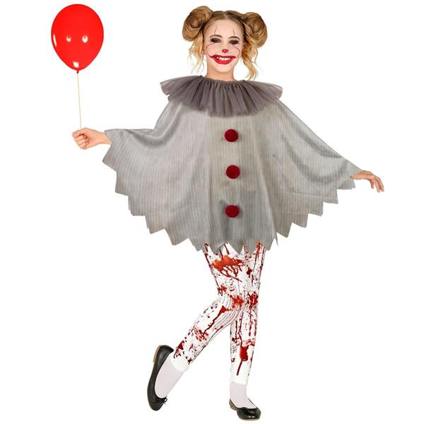 Grote foto halloween poncho kind clown verzamelen overige verzamelingen