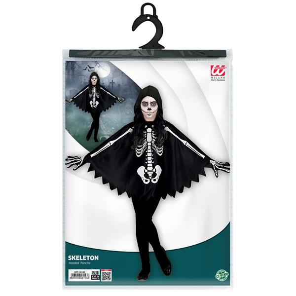 Grote foto halloween poncho kind skelet verzamelen overige verzamelingen