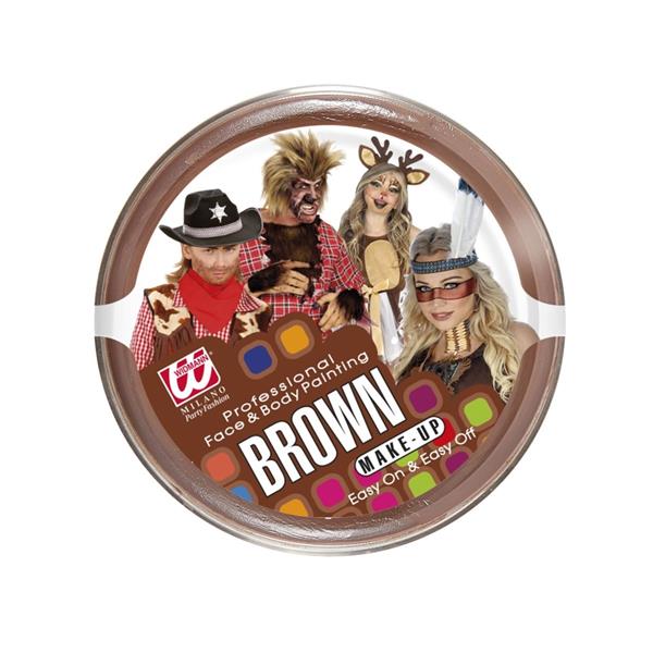 Grote foto bruine schmink 25gr verzamelen overige verzamelingen