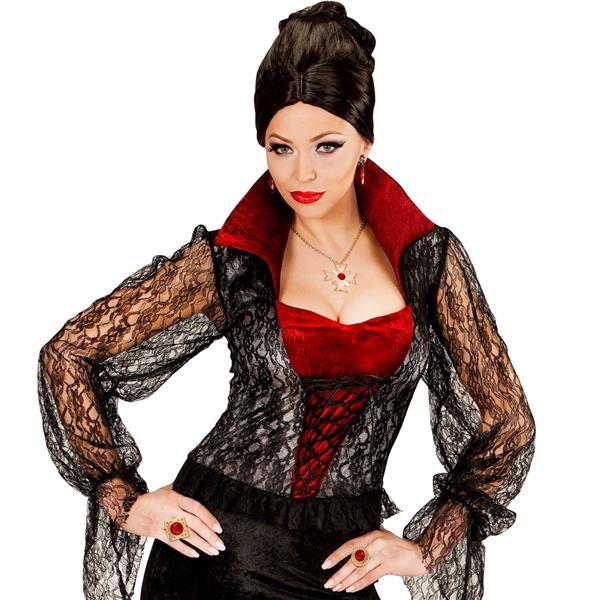 Grote foto halloween accessoireset rood goud 3 delig verzamelen overige verzamelingen