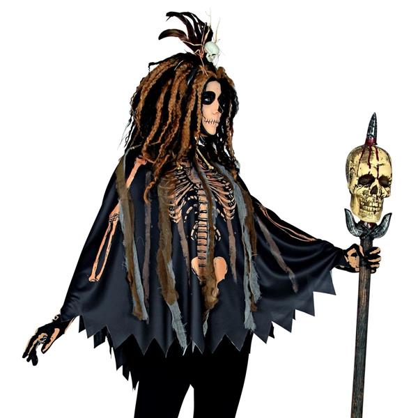 Grote foto halloween poncho voodoo verzamelen overige verzamelingen