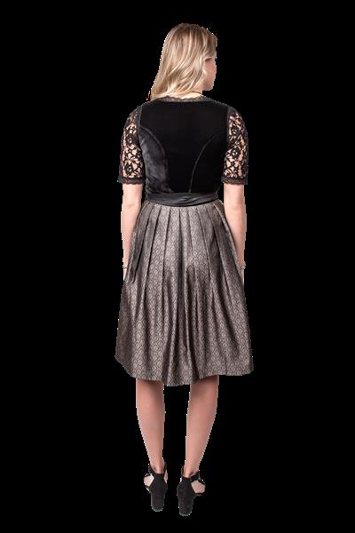 Grote foto zwarte dirndl jurk oktoberfest dames velvet verzamelen overige verzamelingen