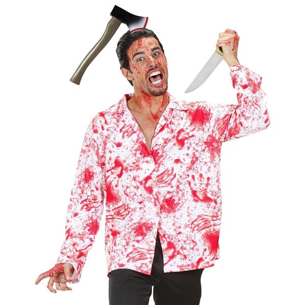 Grote foto halloween haarband bijl met bloed verzamelen overige verzamelingen