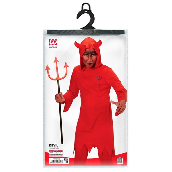 Grote foto halloween kostuum rood jongen duivel verzamelen overige verzamelingen