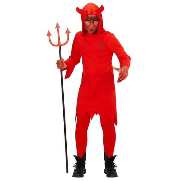 Grote foto halloween kostuum rood jongen duivel verzamelen overige verzamelingen