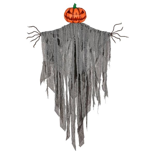 Grote foto halloween pop vogelverschrikker met knipperende ogen 1 52m verzamelen overige verzamelingen