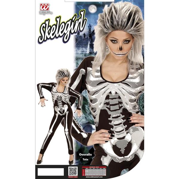 Grote foto halloween jumpsuit dames skelet verzamelen overige verzamelingen