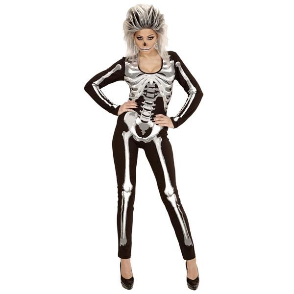 Grote foto halloween jumpsuit dames skelet verzamelen overige verzamelingen