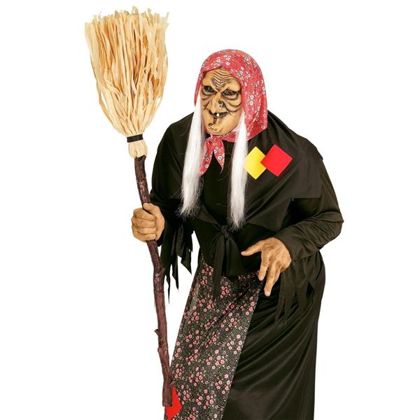 Grote foto halloween heksenbezem 1 25m verzamelen overige verzamelingen