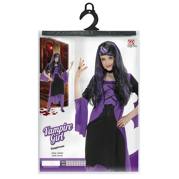 Grote foto halloween jurk zwart paars meisje heks verzamelen overige verzamelingen