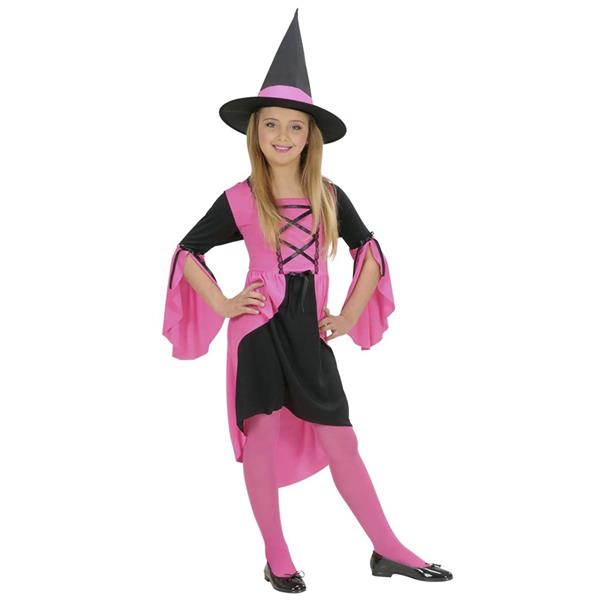 Grote foto halloween jurk roze heks verzamelen overige verzamelingen