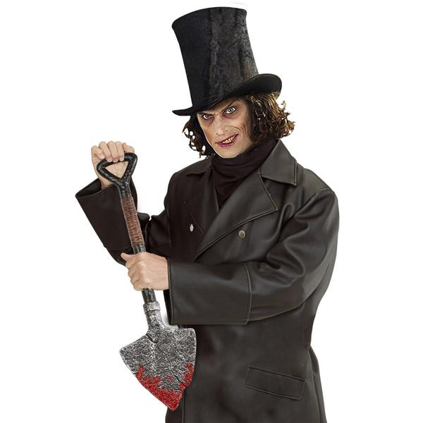 Grote foto halloween nep schep 55cm verzamelen overige verzamelingen