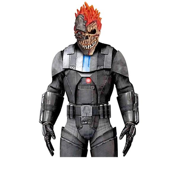 Grote foto halloween masker schedel cyber verzamelen overige verzamelingen