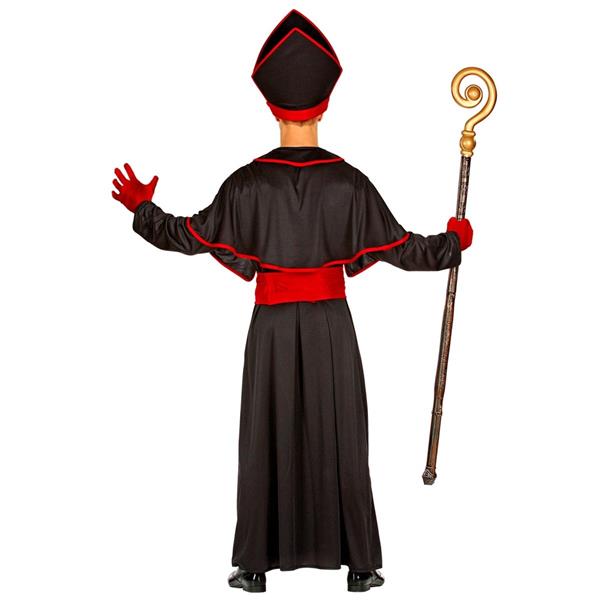 Grote foto bisschop kostuum zwart rood 4 delig verzamelen overige verzamelingen