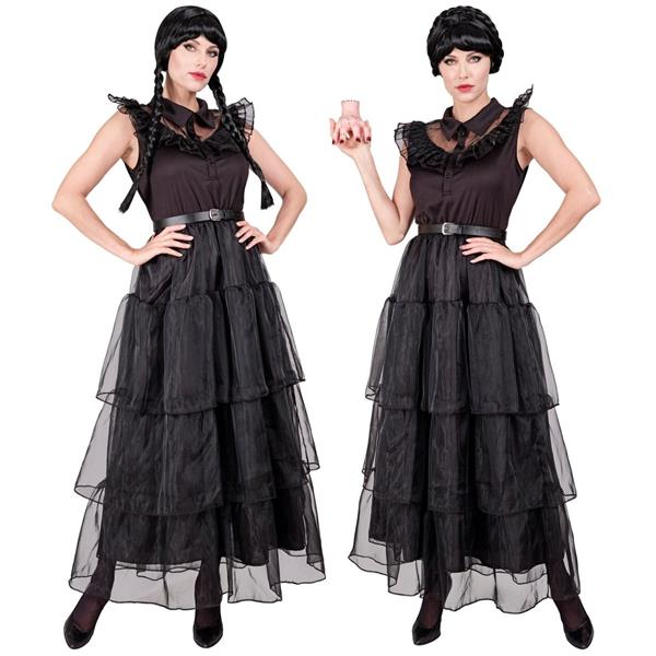 Grote foto halloween jurk zwart dames gothic verzamelen overige verzamelingen