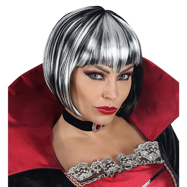 Grote foto zwart zilveren pruik verzamelen overige verzamelingen