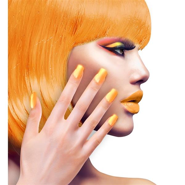 Grote foto neon oranje nepnagels verzamelen overige verzamelingen