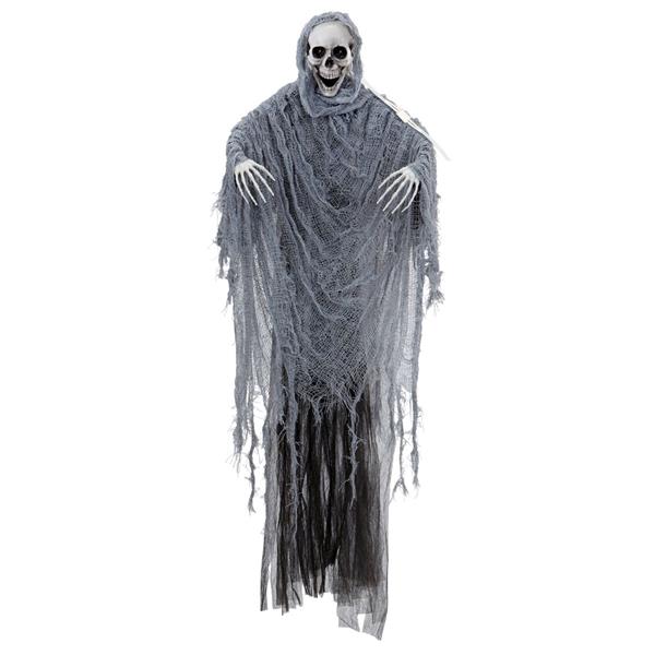 Grote foto halloween pop grijs magere hein met geluid licht en beweging verzamelen overige verzamelingen