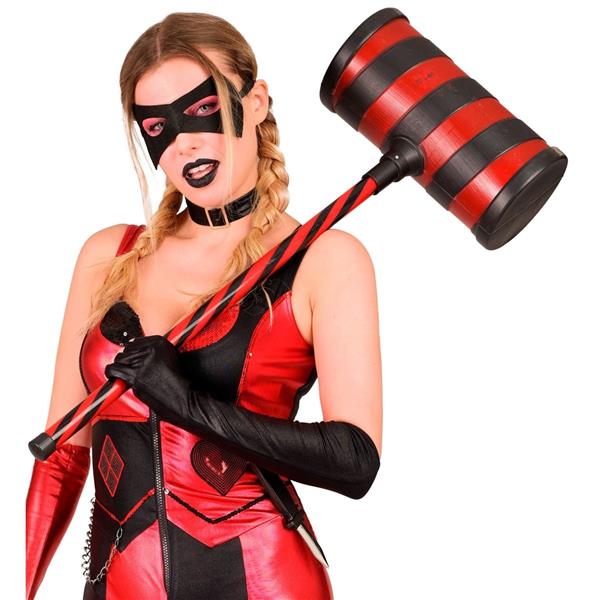 Grote foto rood zwarte nep hamer 78cm verzamelen overige verzamelingen