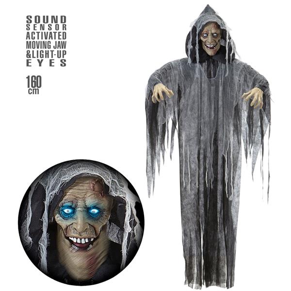 Grote foto halloween pop grijs zombie met geluid licht en beweging verzamelen overige verzamelingen
