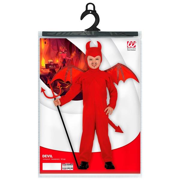 Grote foto halloween kostuum rood kind duivel 3 delig verzamelen overige verzamelingen