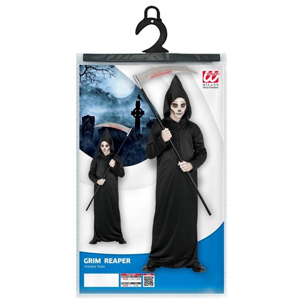 Grote foto halloween kostuum zwart kind grim reaper verzamelen overige verzamelingen